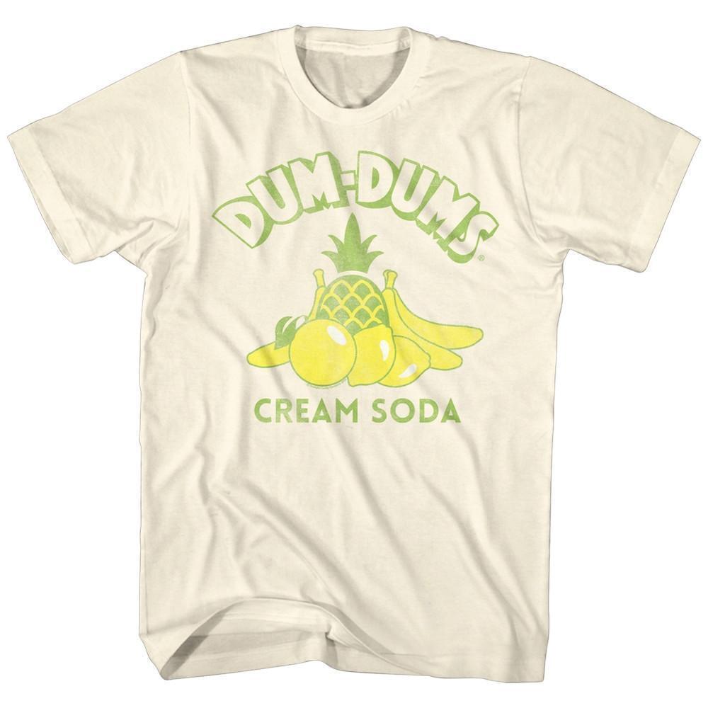 Dum Dums Creamsoda Natural Adult T Shirt